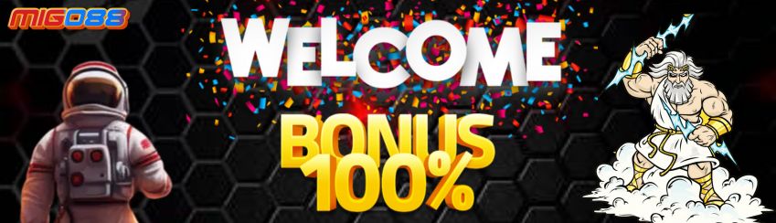 BONUS NEW MEMBER 100%