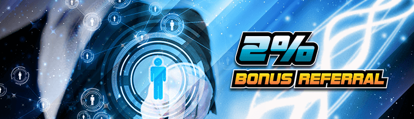 BONUS REFERRAL 2 %