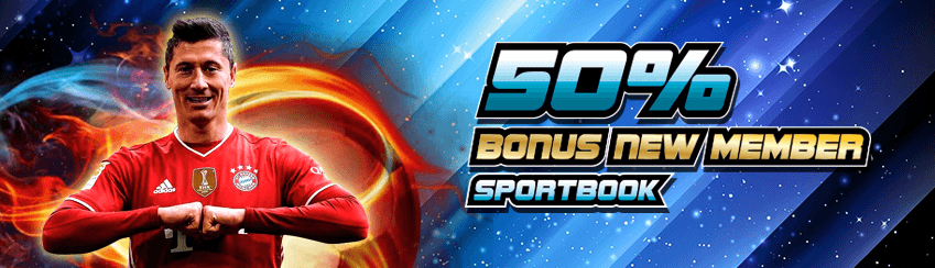 BONUS NEW MEMBER 50% SPORTBOOK